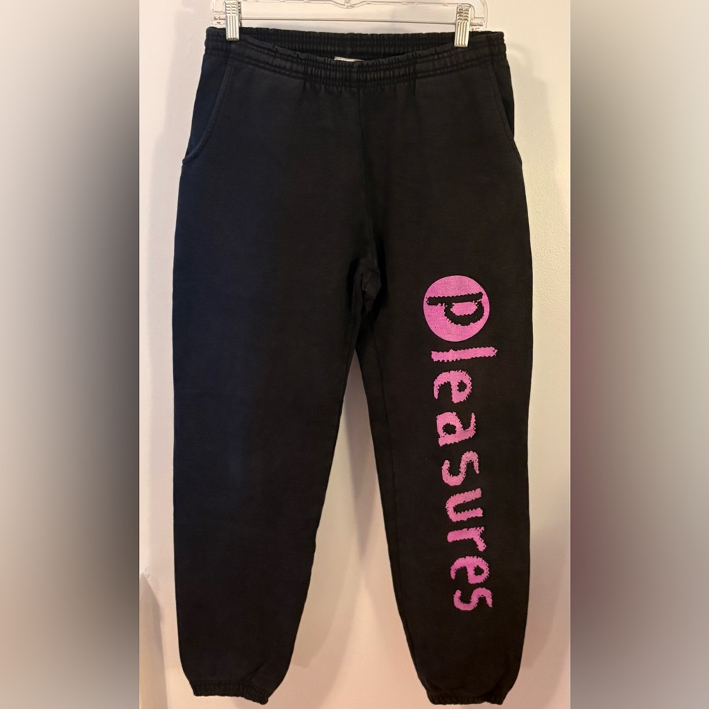Pleasures X Bodega Black Sweatpants Super Rare Size Medium M